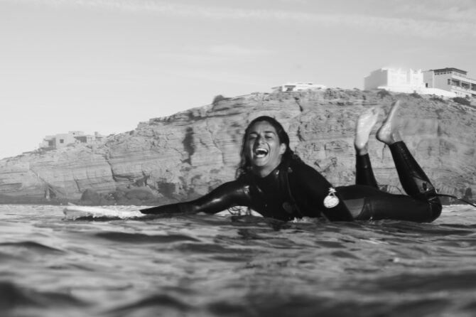 Les elles Surf à Imsouane