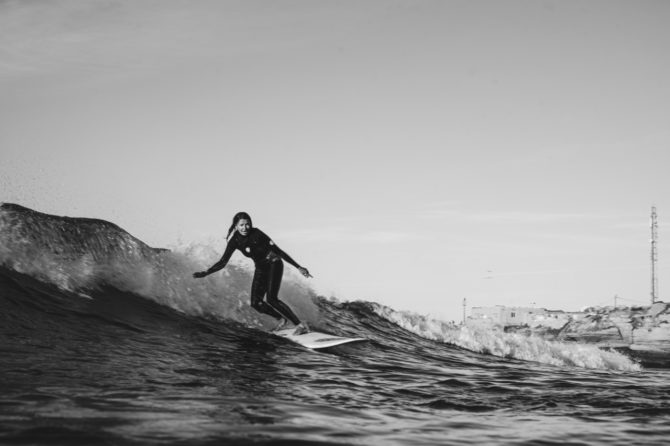 Les elles Surf à Imsouane