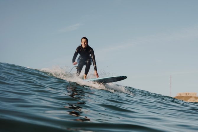 Les elles Surf à Imsouane