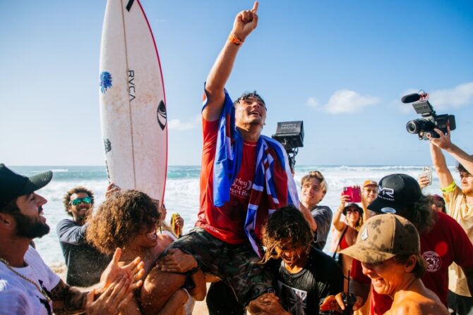 BARRON MAMIYA REMPORTE LE HURLEY PRO SUNSET BEACH