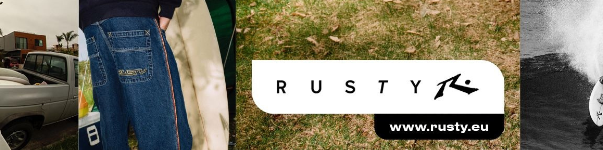Accueil Bannière pour la marque Rusty