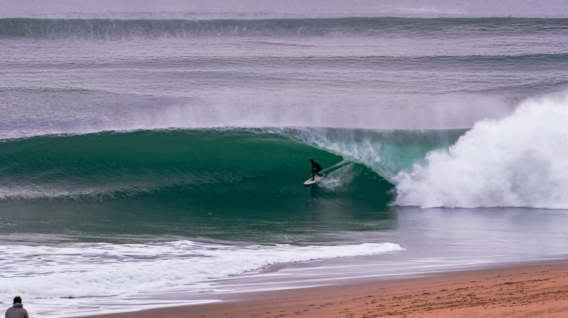 HOSSEGOR : LA GRAVIÈRE EN FEU !