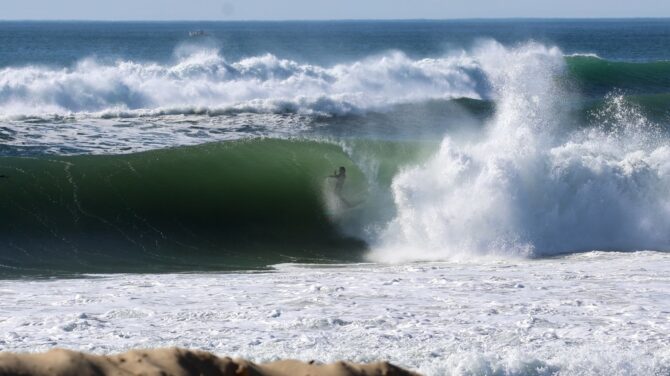 HOSSEGOR : LA NORD ET LA GRAVIÈRE EN FEU !